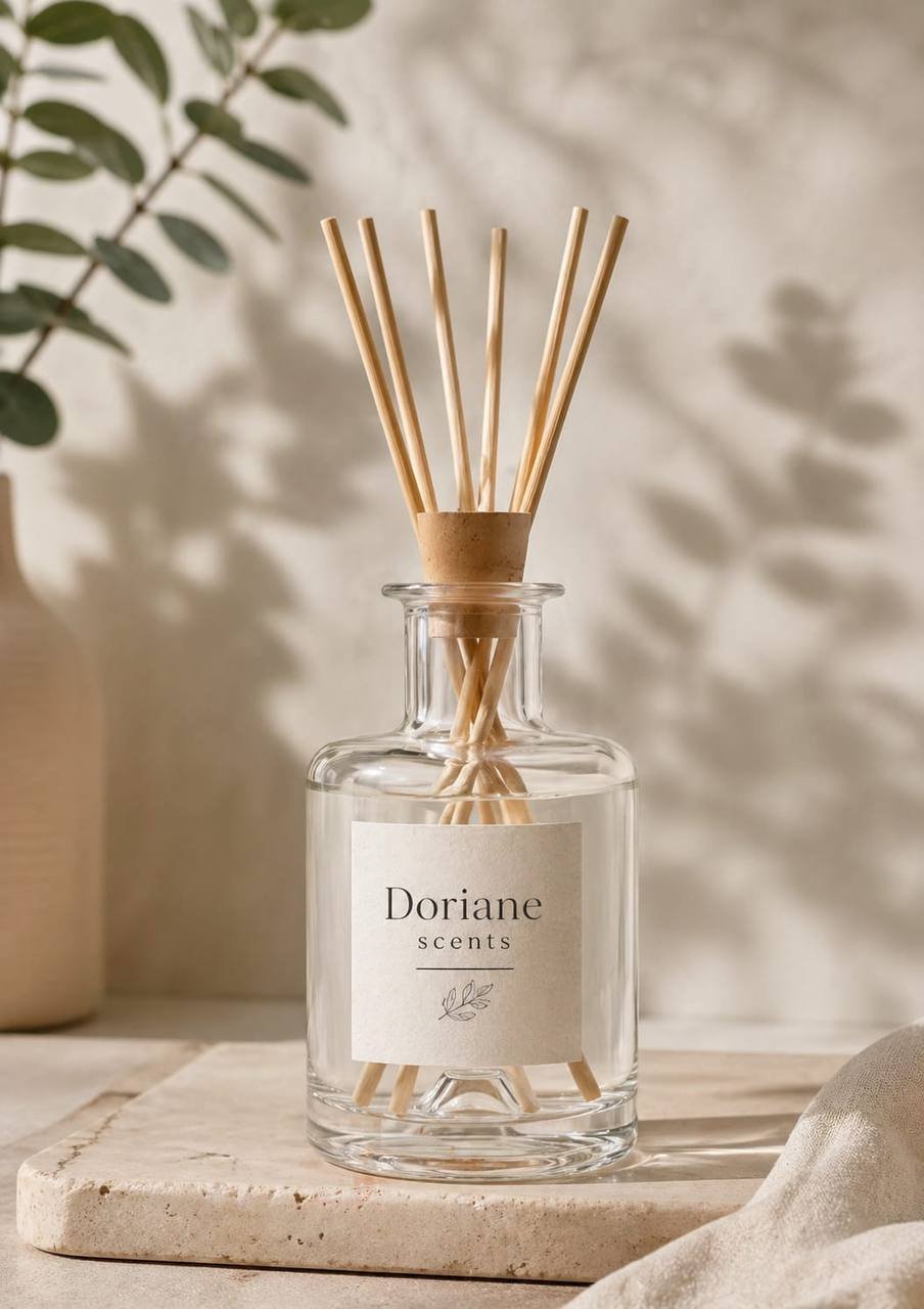 Lemongrass Reed Diffuser — Doriane Scents