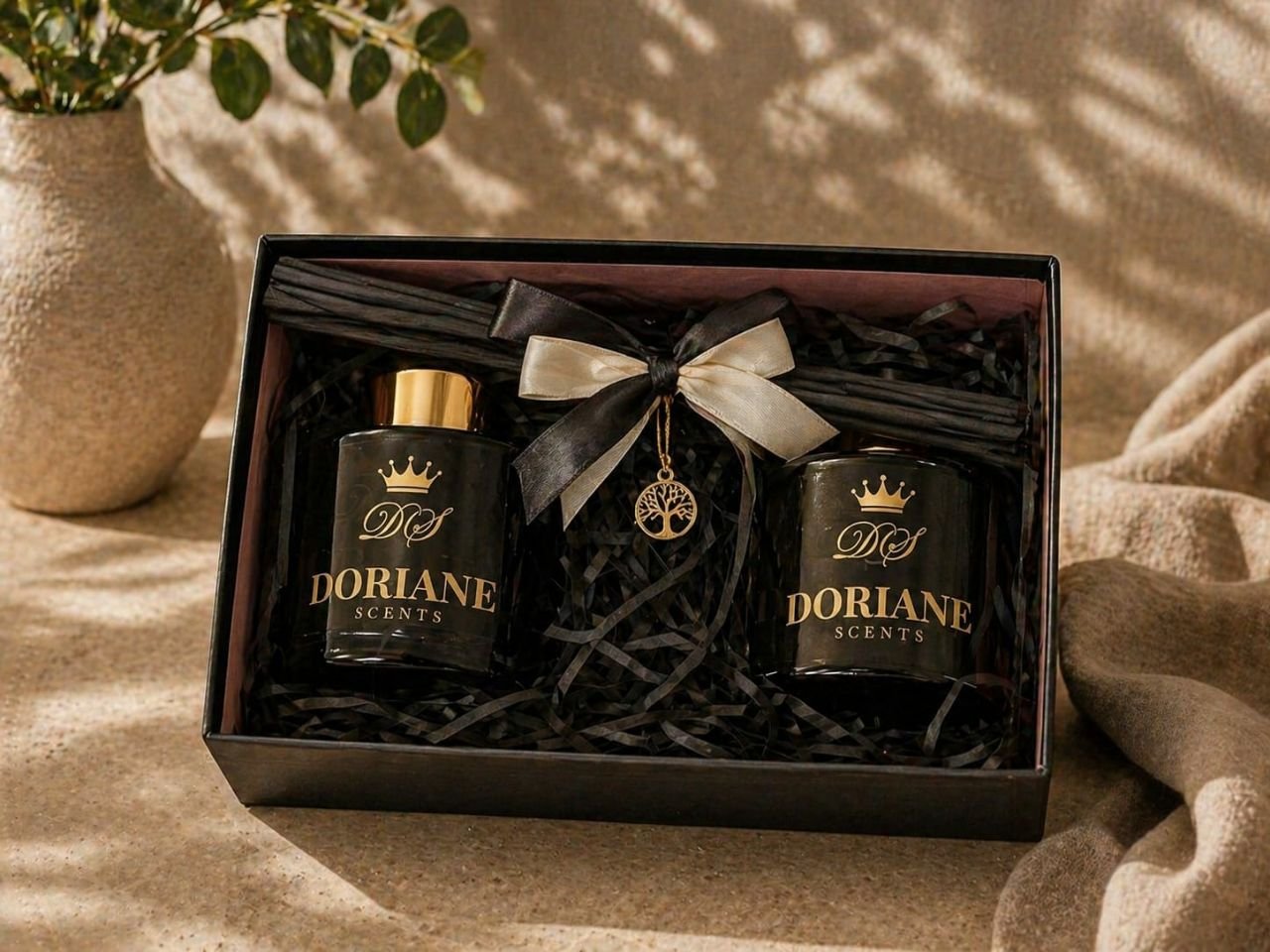 Doriane Scents reed diffuser collection