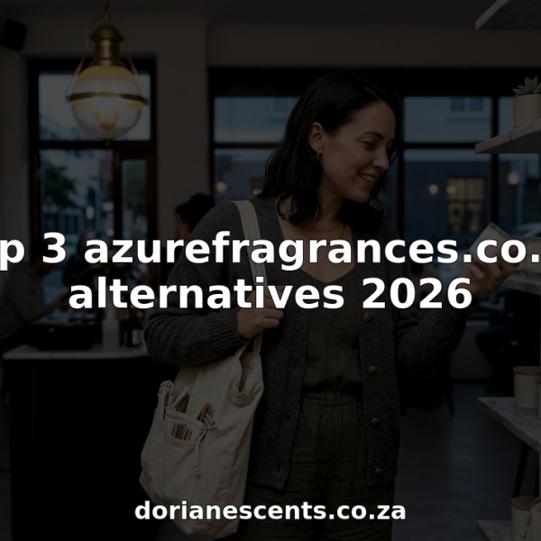 Woman shopping for luxury home fragrances in boutique